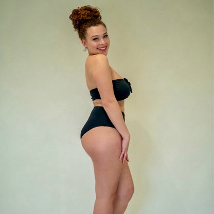 The Class Black Bandeau Multiway Top