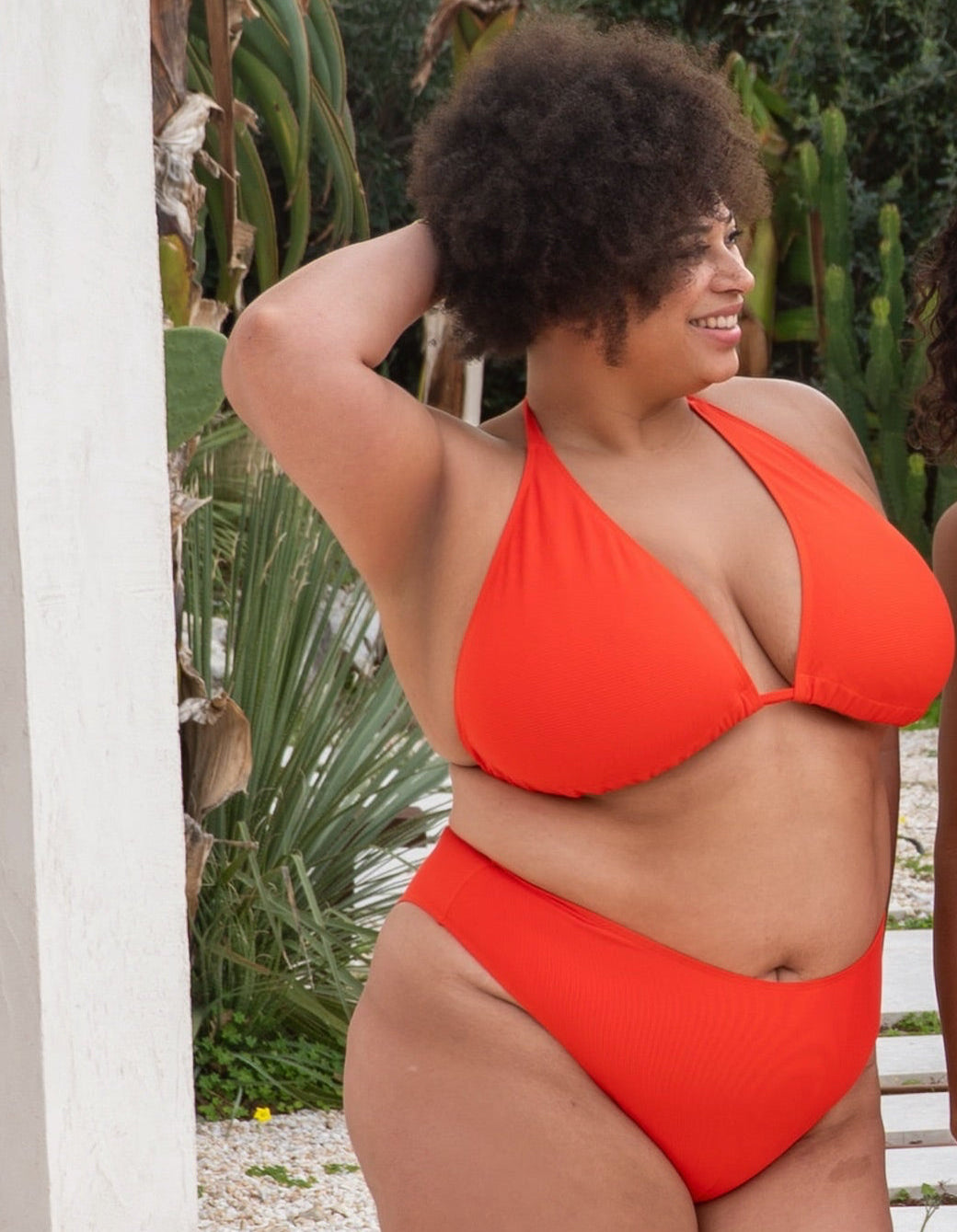 Azur Orange Bikini Briefs