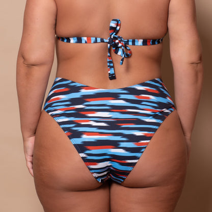 Azur Print Bikini Briefs