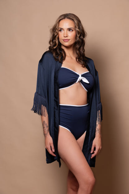 Azur Navy Kimono