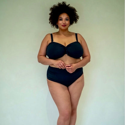The Class Black Bandeau Multiway Top